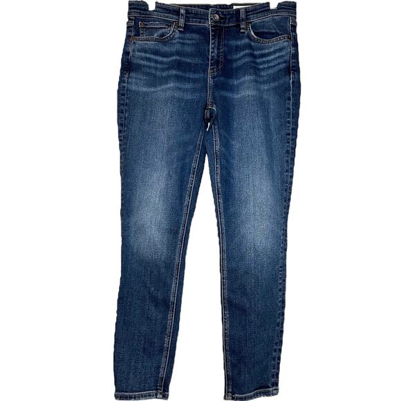 Rag & Bone Cate Skinny Jeans Mid Rise Ankle Medium Wash Slim Fit Indigo 29x27 - Picture 2 of 6